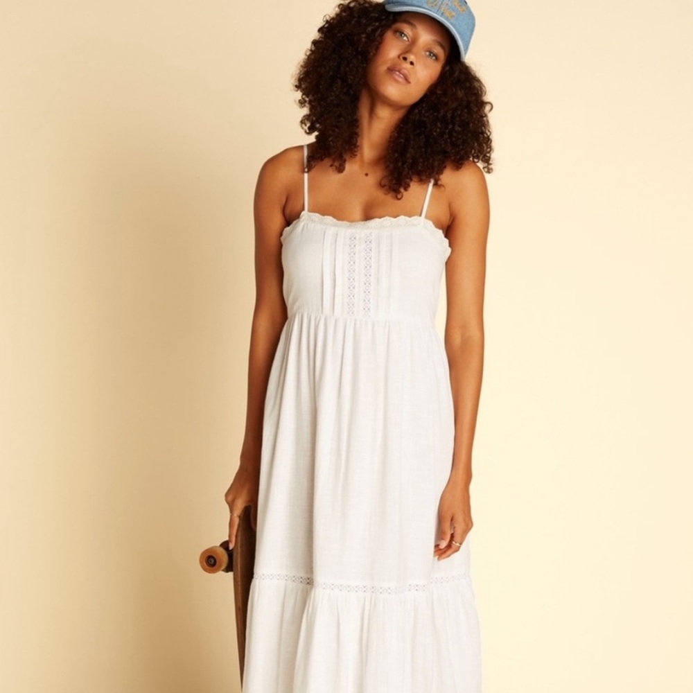 🔥🔥BILLABONG - WRANGLER PEACHY KEEN MIDI DRESS🔥🔥